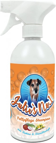 Julies No1 Hundeshampoo Fellpflegeshampoo 500ml Kokos Vanille